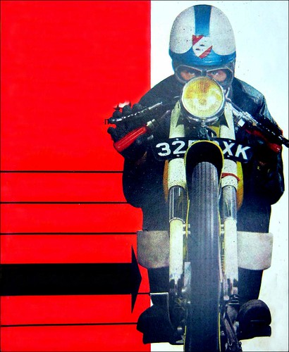 1963- British Cafe Racer Graphic by bullittmcqueen