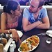 Chaat with Tara and Olivier
