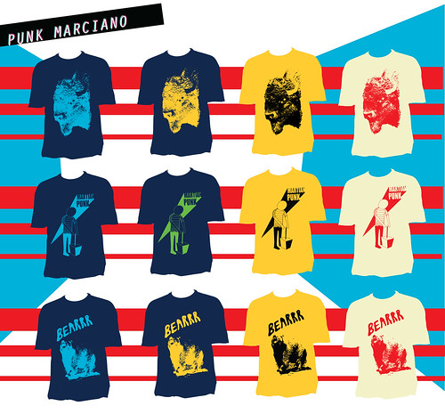 The Martian Punk T-Shirts I by mariobraune
