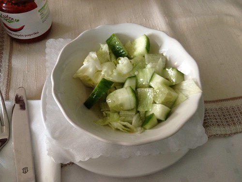 Gurkensalat / Cucumber salad