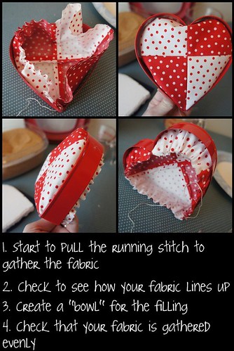 Fitting fabric to the cookie cutter