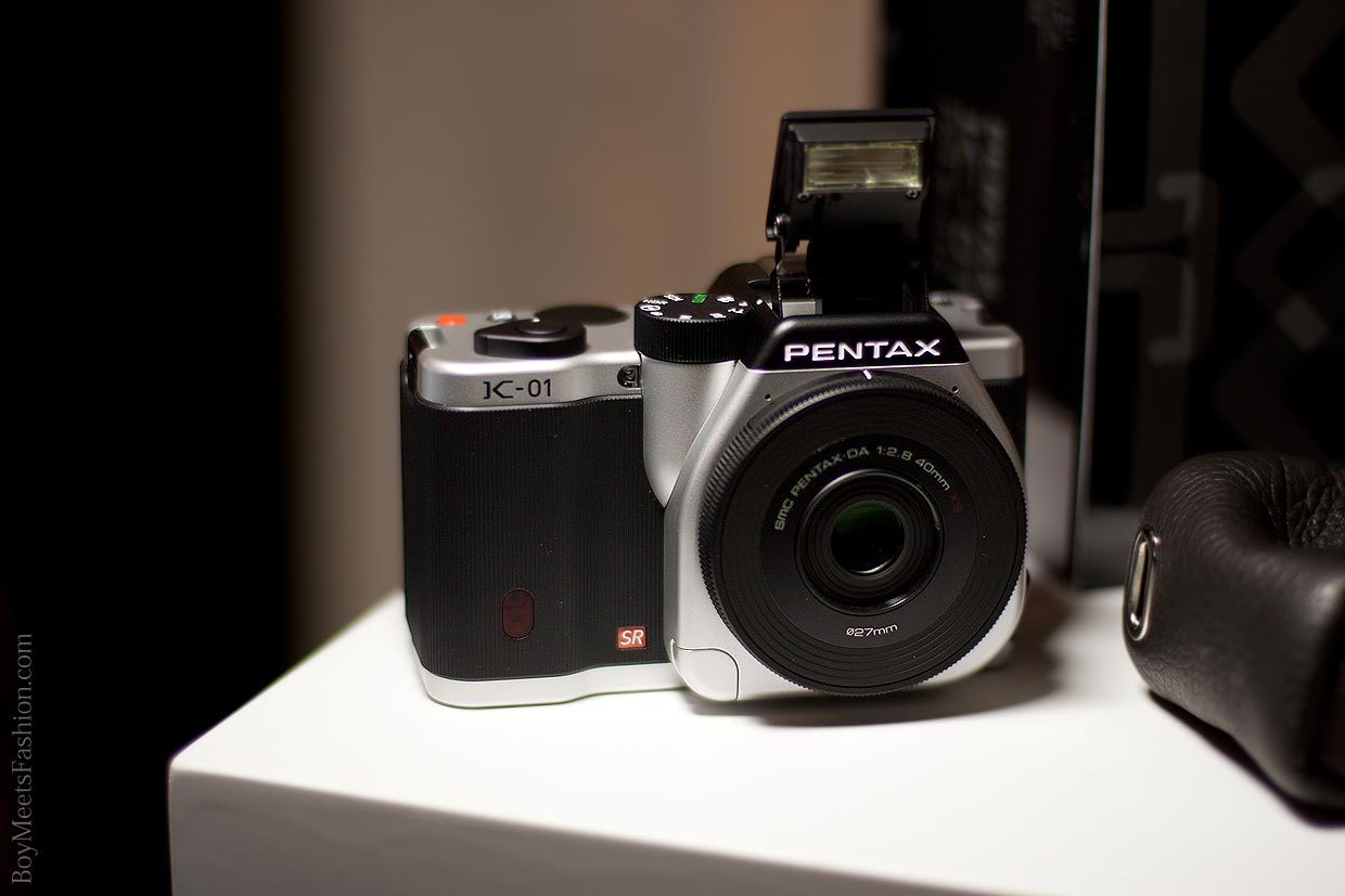 PENTAX announces the K-01 camera by Marc Newson