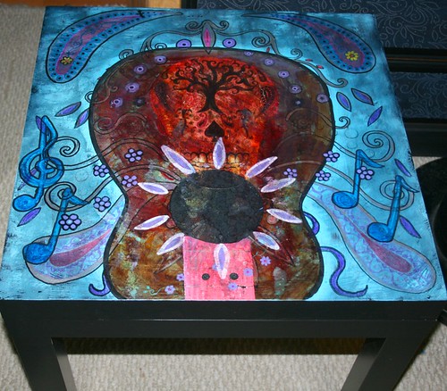 Music Garden Table by Rick Cheadle Art and Designs