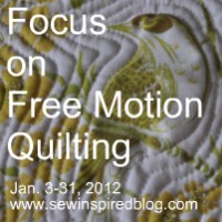 focus on free motion quilting