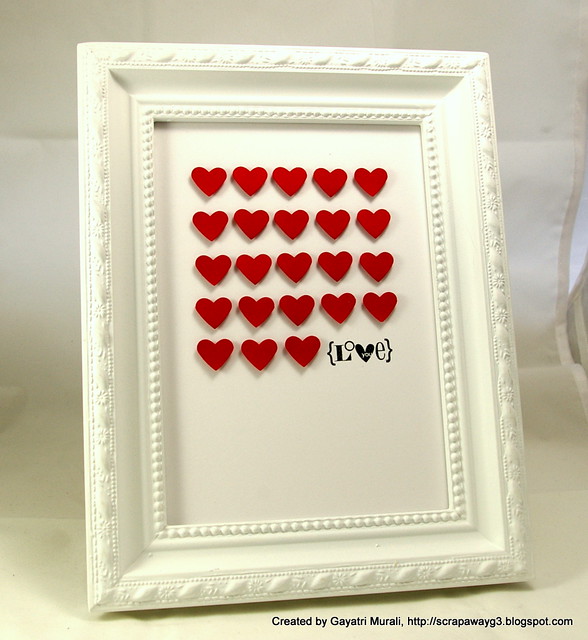 Valentine's day  frame