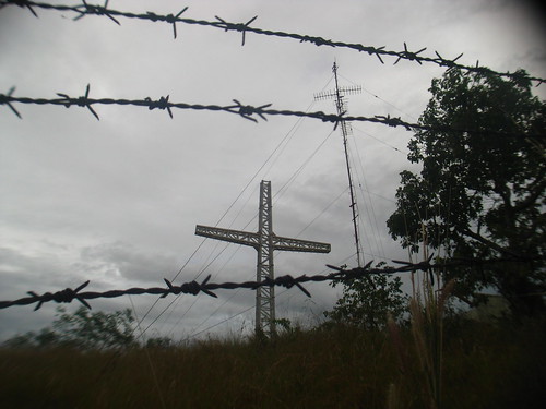Tapyas Cross, Antenna, and Barbed Wire