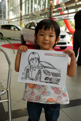 Caricature live sketching for Tan Chong Nissan Almera Soft Launch - Day 2 - 36