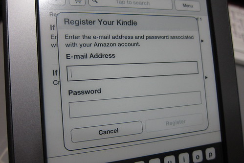 註冊Kindel Touch與Amazon帳號