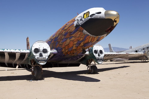 The Bone Yard Project - Tucson , Arizona 2011 by ''Nunca"