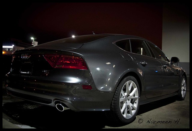 Audi A7 SLine Quattro rear Here are my A7 pictures finally