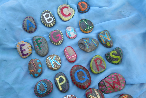 Mama-made Alphabet Stones