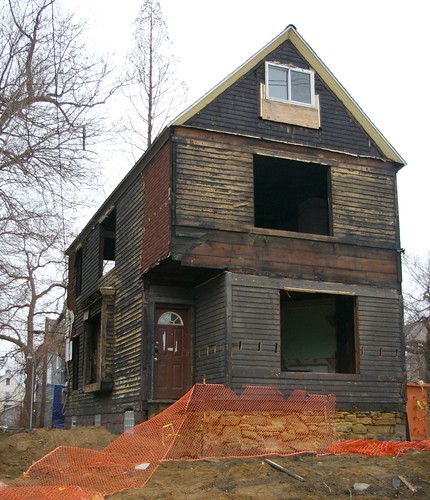 Langston Hughes house - under renovation