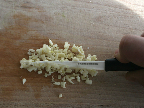 14 - Knoblauch zerkleinern / Cur garlic