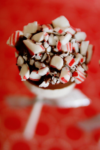 Candy Cane Marshmallow Pops 2
