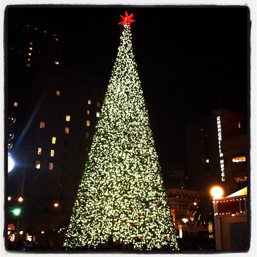 San Francisco Union Square Christmas Tree