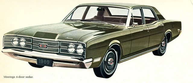 1969 Mercury Montego 4 Door Sedan