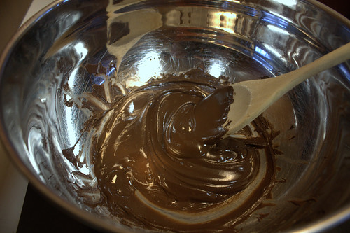 Melted Chocolate. Yum!