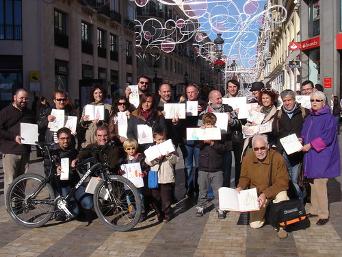 Málaga, Christmas sketchcrawl, team