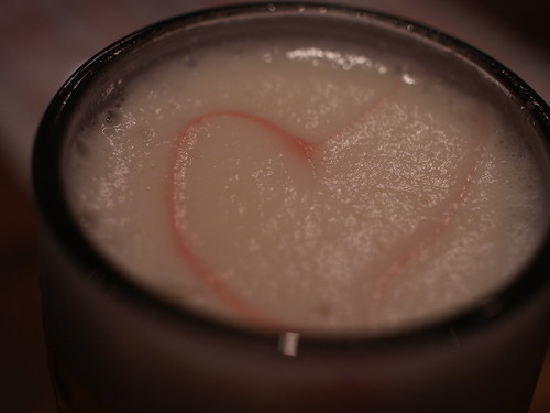 Heart on first beer