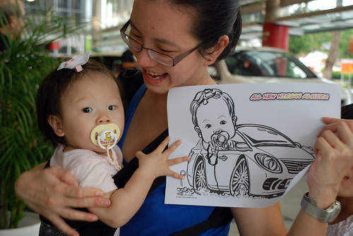 Caricature live sketching for Tan Chong Nissan Almera Soft Launch - Day 1 - 32