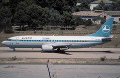 Luxair B737-4C9 LX-LGG PMI 05/08/2000