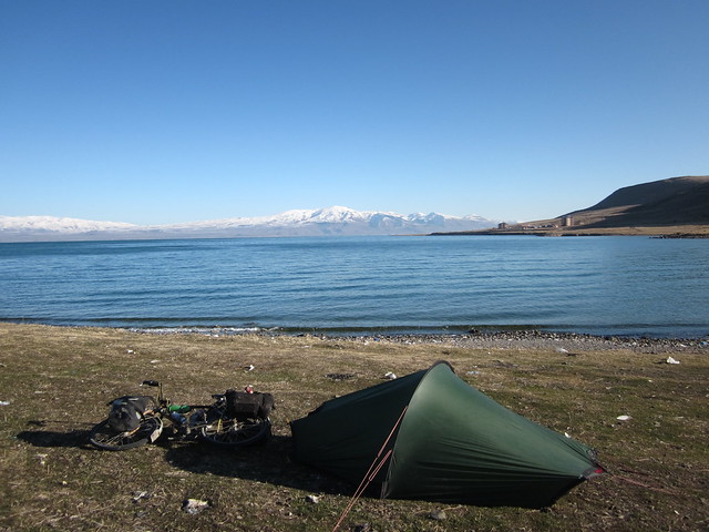 camping by Lake Van