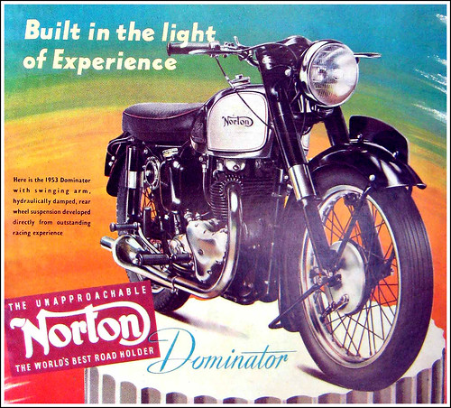 1953 Norton Dominator by bullittmcqueen