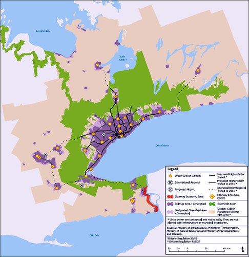 Places to Grow, Greater Golden Horseshoe (by: Ontario Growth Secretariat)