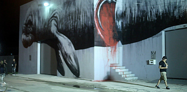 ROA - Tony's Gallery - Art Basel Miami Beach 2011 - Wynwood Walls www.tonysgallery.com