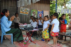 CCAF pre-school project in Kampot