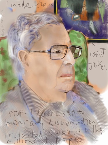 Ken Colvin, Liberator: iPad Portrait by DNSF David Newman