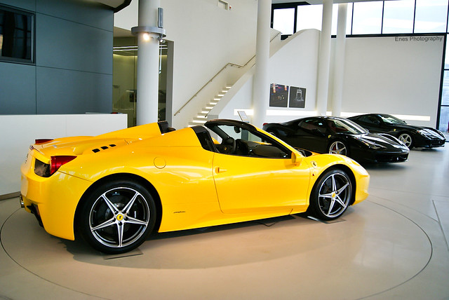 The brandnew 458 Spider by Enes Photography