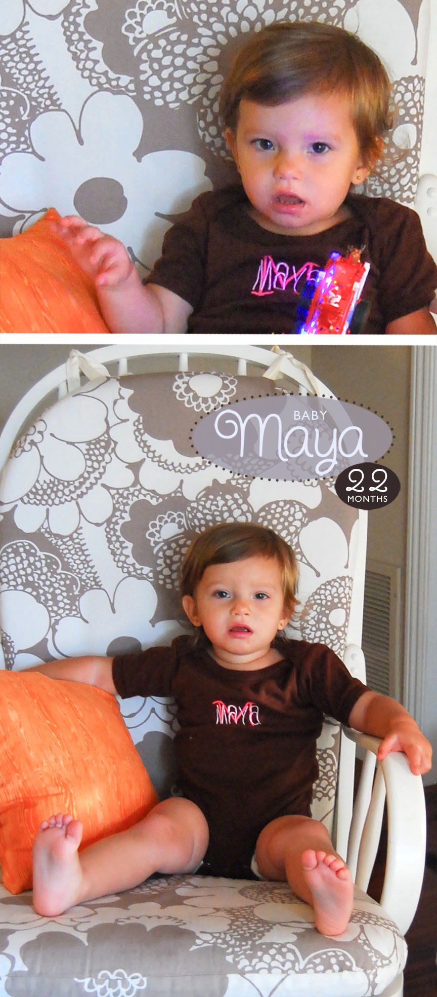 Maya is 22 Months