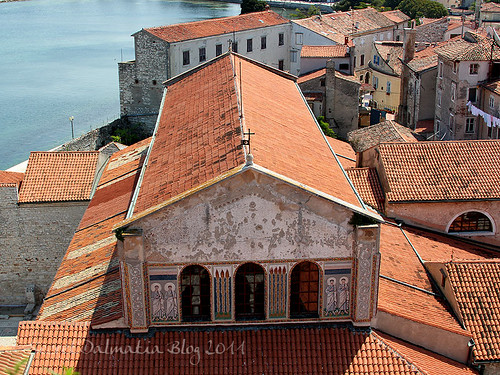 Euphrasian basilica from the bell tower