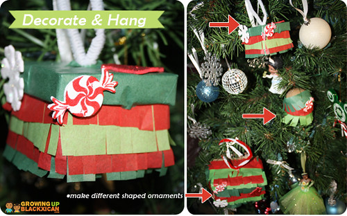 posada pinata ornaments :decorate and hang 
