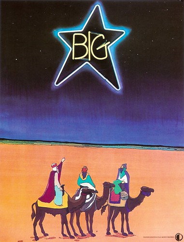 1970s Big Star-themed "Seasons Greetings from Ardent Records" poster by ⓑⓘⓡⓒⓗ from memphis