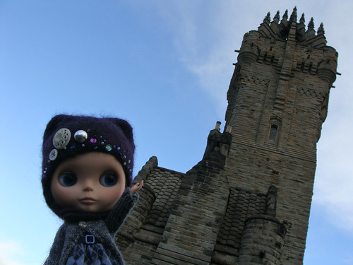 Laurel at the Wallace Monument, Stirling