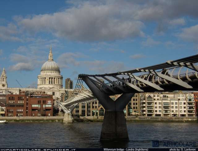 Londra - Millennium Bridge