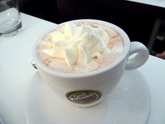 Hot Chocolate with Whipping Cream