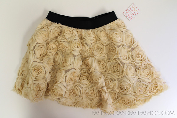 Free People Rosey Holiday Skirt Free People FP Rose Embellished Skirt XS