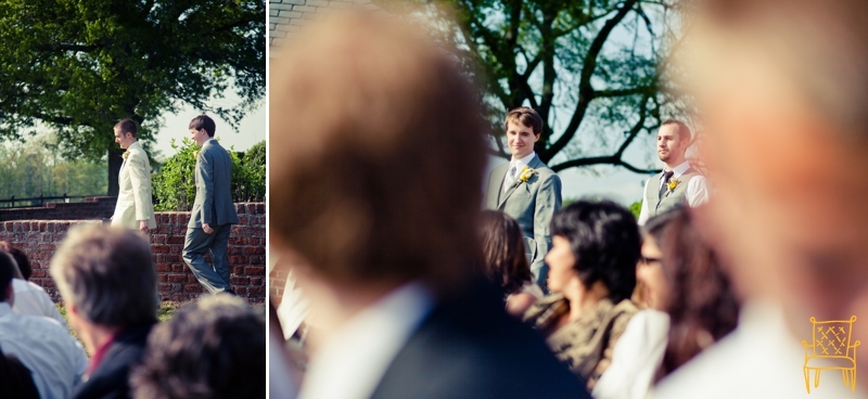 gray and yellow outdoor vintage wedding_049