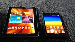 Samsung Galaxy Tab 7.7 LTE y Galaxy Note 