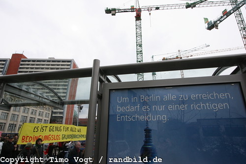 Protest against germanys financial crisis management by randbild