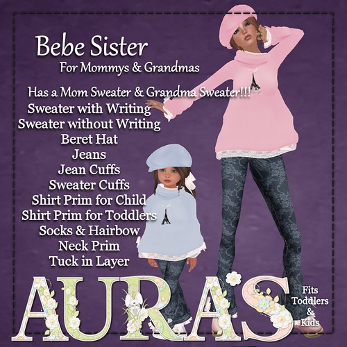 Bebe Sister - For Moms & Grandmas Ad by Aura Milev