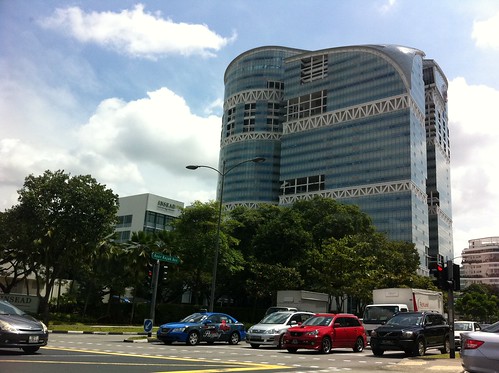 The INSEAD campus in Singapore has changed a bit since 2003