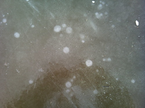 Air bubbles in the ice by XPeria2Day