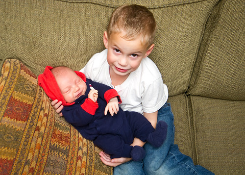 Tanner and Baby Andrew