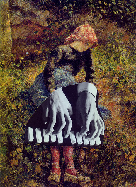 Girl pianist