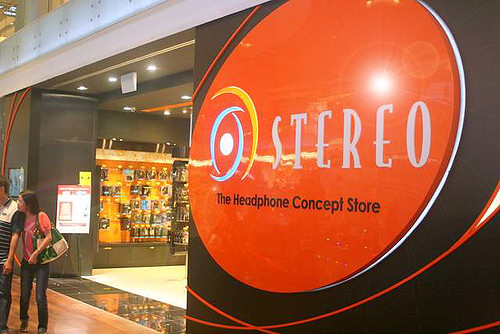 Stereo outlet at ION Orchard