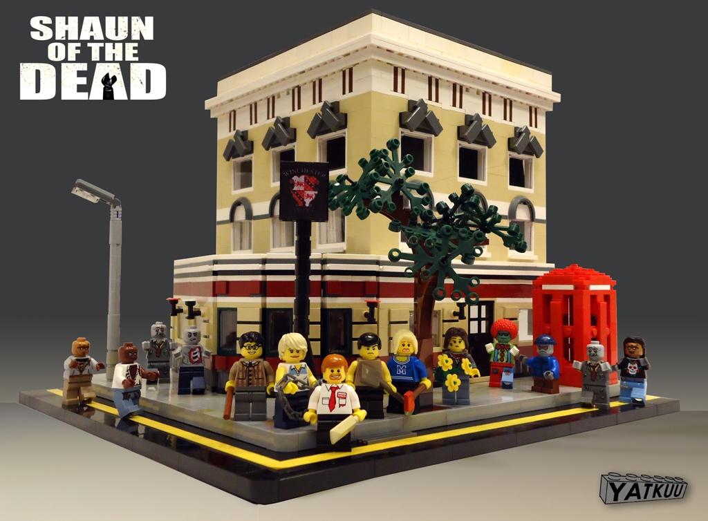 Lego shaun of the dead